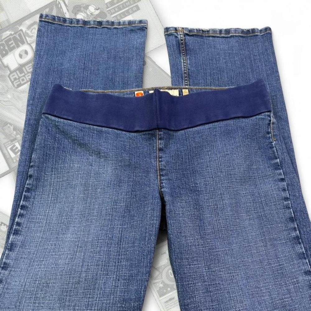 Vintage Y2K Low Rise Flared/Bootcut Juicy Couture Denim Jeans W/ Stretchy Waist
